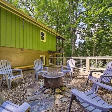 Charming Maggie Valley Getaway With Fire Pit! Exteriér fotografie