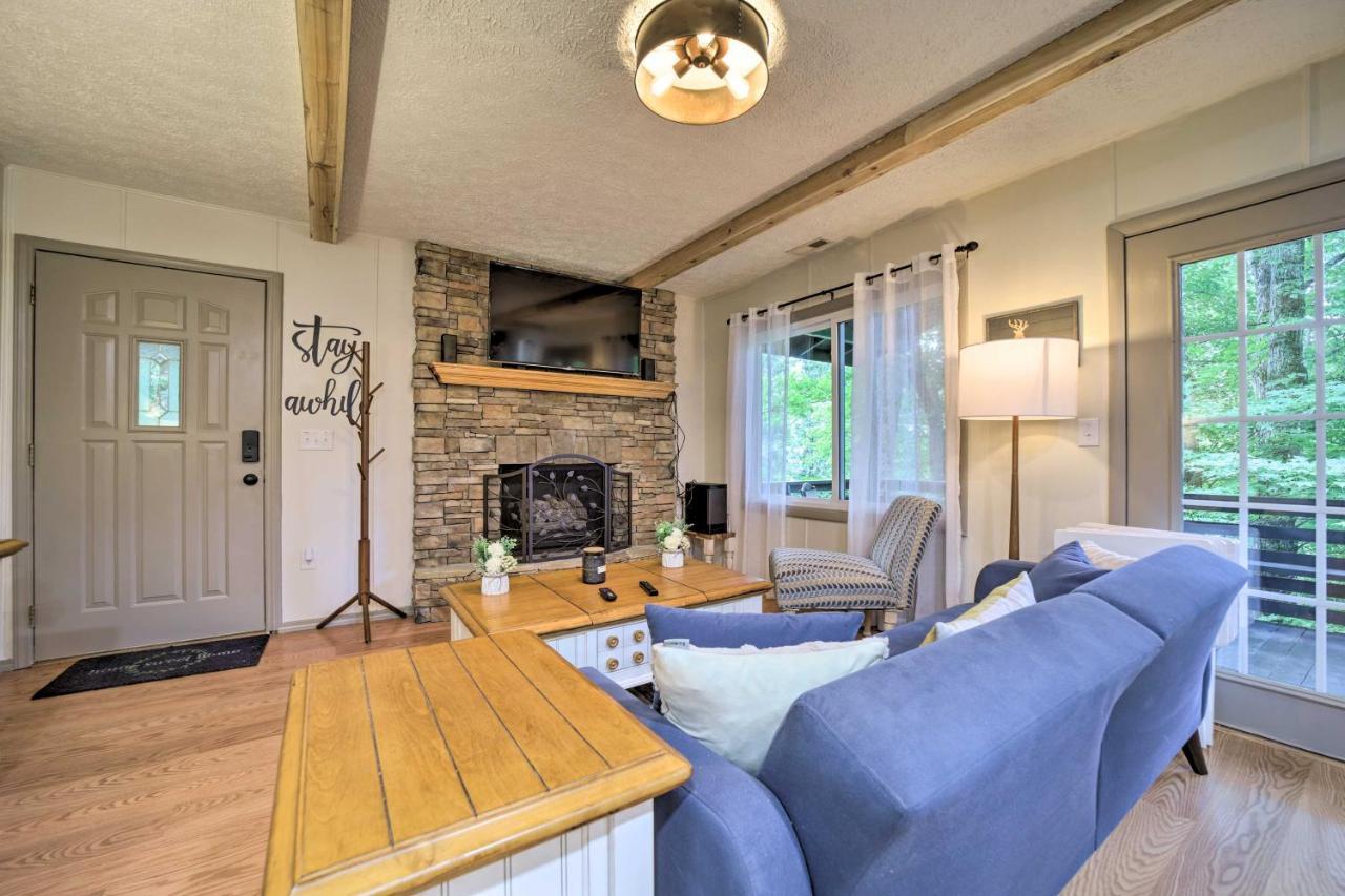 Charming Maggie Valley Getaway With Fire Pit! Exteriér fotografie