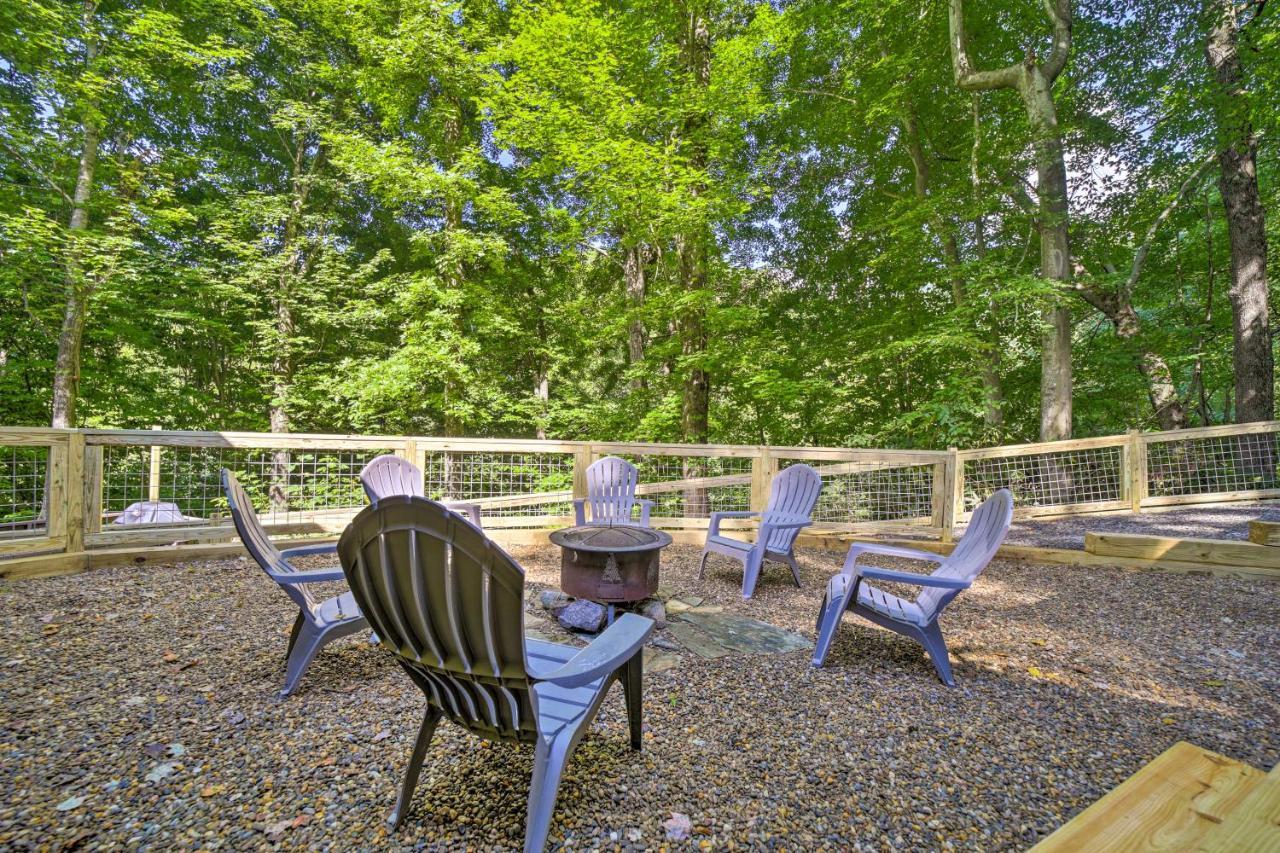 Charming Maggie Valley Getaway With Fire Pit! Exteriér fotografie