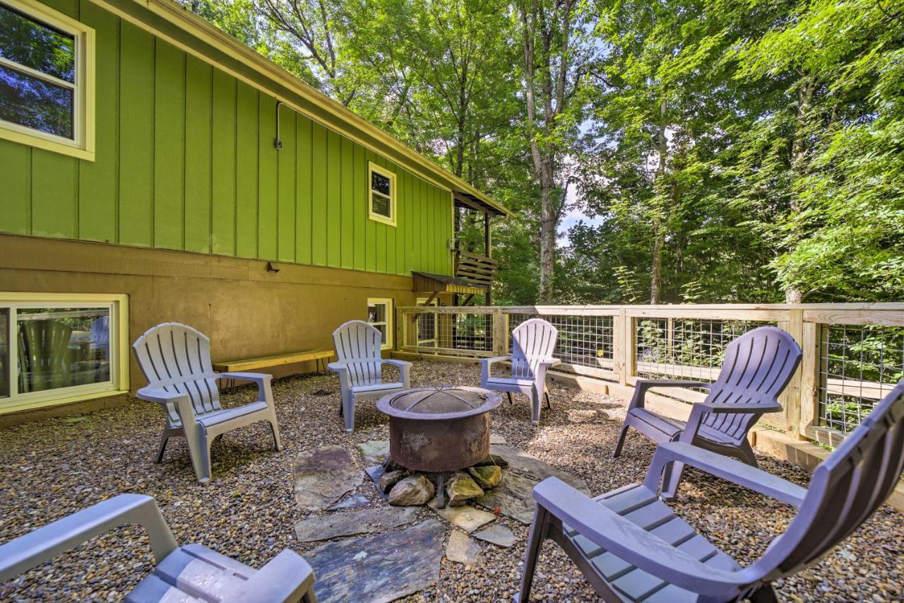 Charming Maggie Valley Getaway With Fire Pit! Exteriér fotografie