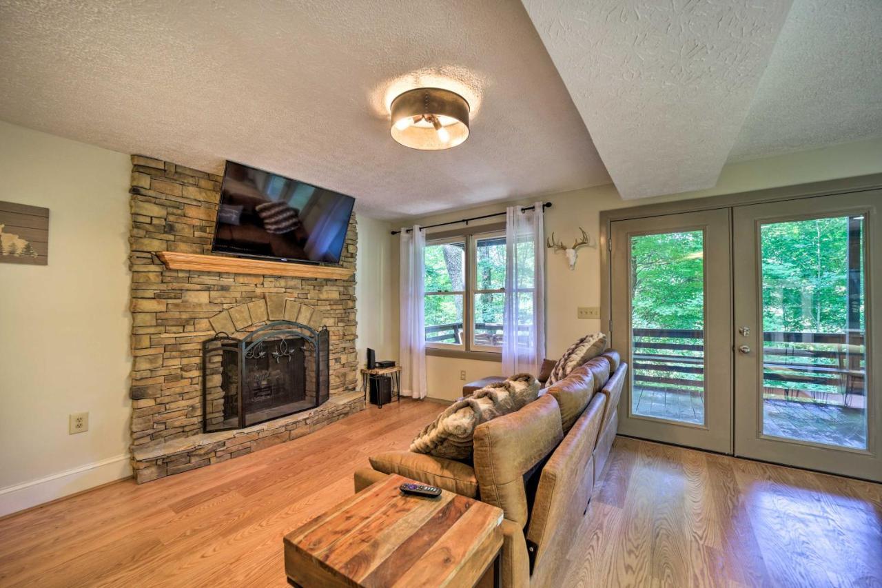 Charming Maggie Valley Getaway With Fire Pit! Exteriér fotografie